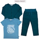 Vorschaubild Edles T-Shirt Wellenreiter-Druck