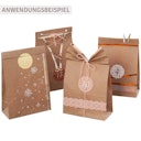 Vorschaubild Adventskalender-Set Tüten (12,5x9cm), Kordel & Zahlensticker