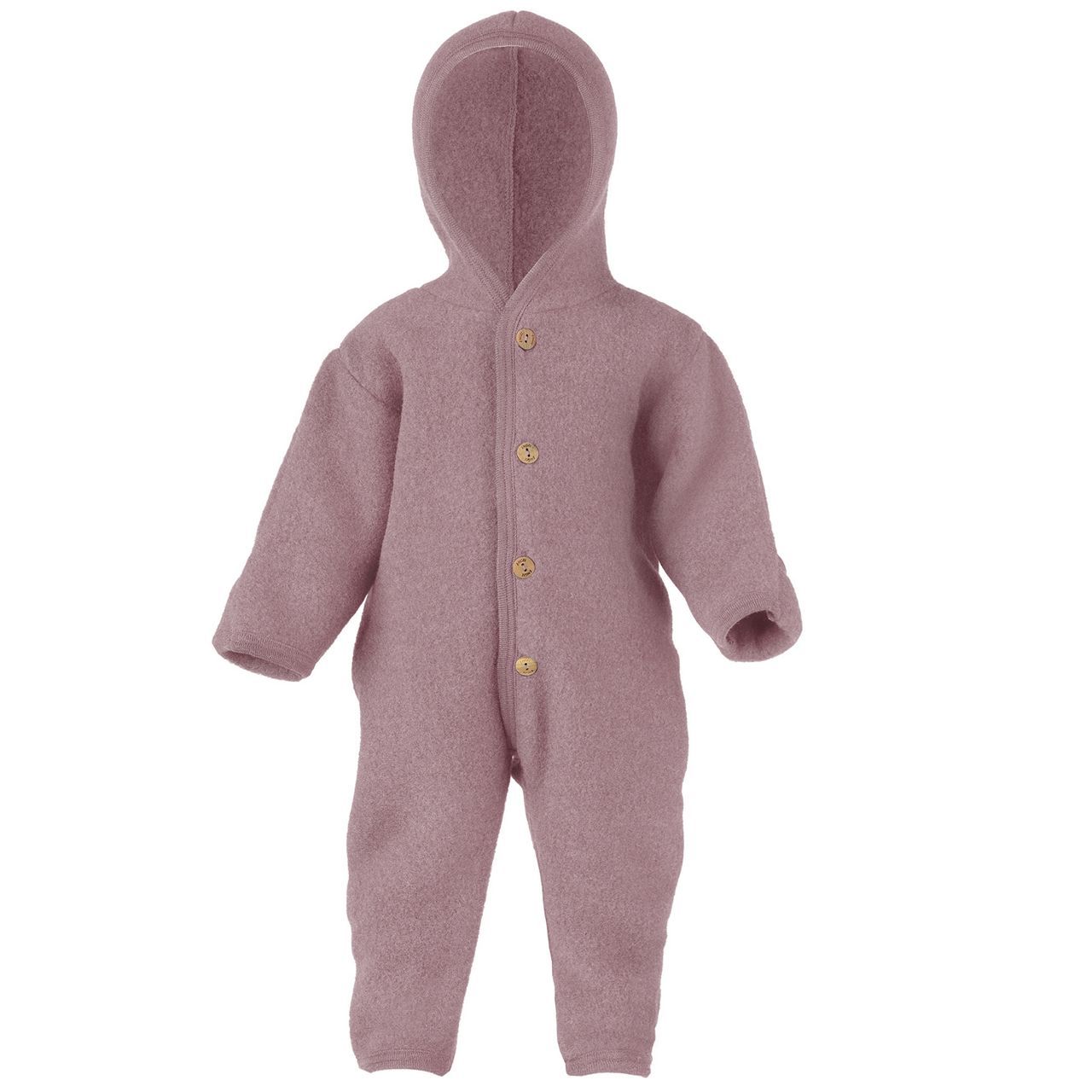 Overall Engel Natur Merino Kapuze langarm