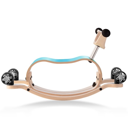 2in1 Schaukel und Rutschfahrzeug Mini-Flip Racer türkis