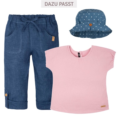 Shirt kurzarm Musselin