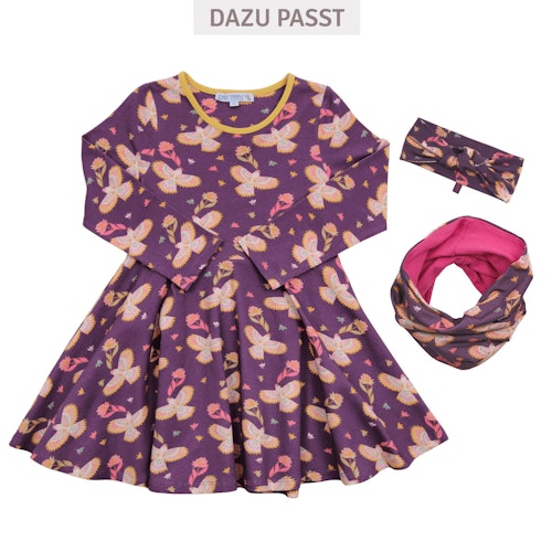 Flatterkleid langarm Pferde