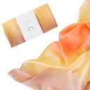 Vorschaubild Spieltuch Seide Wüste-orange mittel 89 x 89 cm