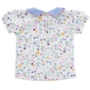 Vorschaubild T-Shirt Blumen Kragen Punkte