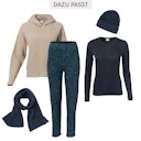 Vorschaubild Schmal geschnittene Damen Sweathose