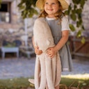 Vorschaubild XL Kuscheltier & Wärmekissen Oktopus Dinkelspelz 55 cm