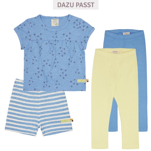 Leichtes Slub Jersey Shirt kurzarm