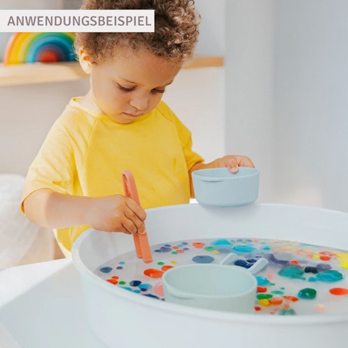 Sensorikspielzeug Zangen Set blau grün