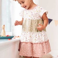 Luftiges Kleid kurzarm