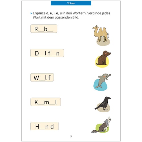Übungsblock Richtig Schreiben Klasse 1