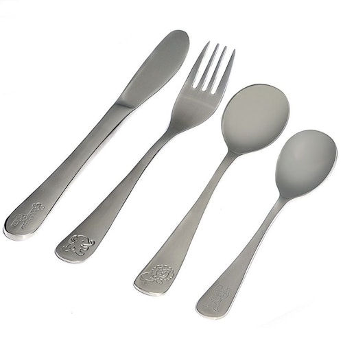 Edelstahl Besteck 4-teilig