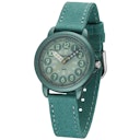 Vorschaubild Öko Armbanduhr Schulanfänger Grün
