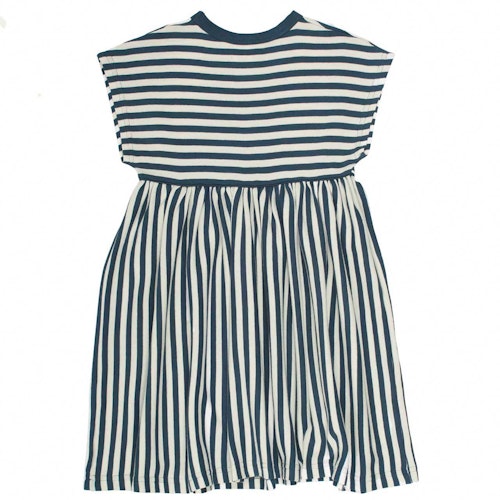 Edles Mädchenkleid Aloha-Muster Rüschen