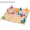 Vorschaubild Ludo Brettspiel mit umbaubarem Spielbrett