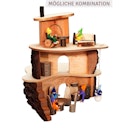 Vorschaubild Baumhaus Zwergenheim 38x38x40cm