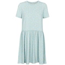 Vorschaubild Knielanges Damen Tellerkleid Gänseblümchen
