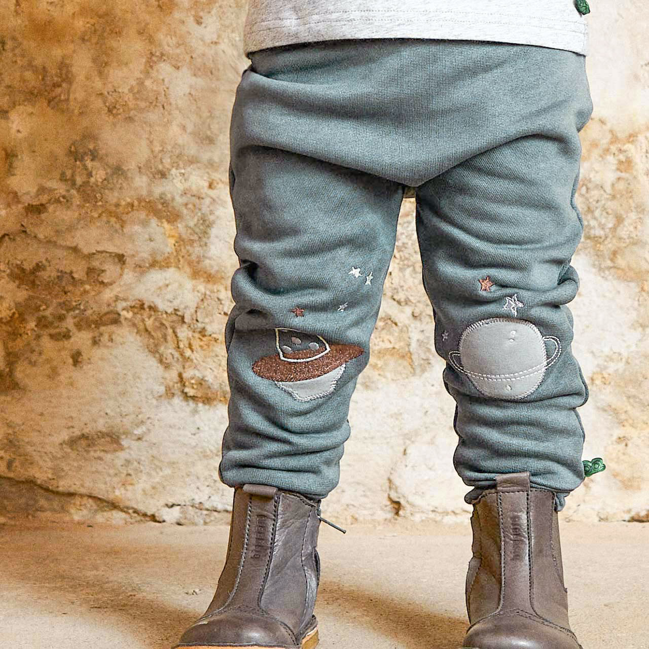 Krabbelhose Sweat Weltall