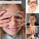 Vorschaubild Kinder Nagellack auf Wasserbasis Glitzer Orange