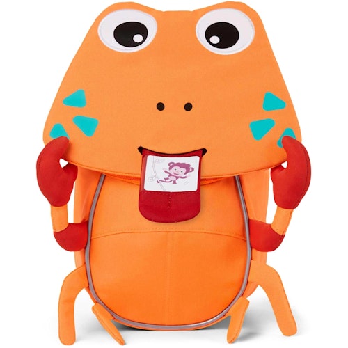 Ergonomischer Rucksack 1-3 Jahre Krabbe orange