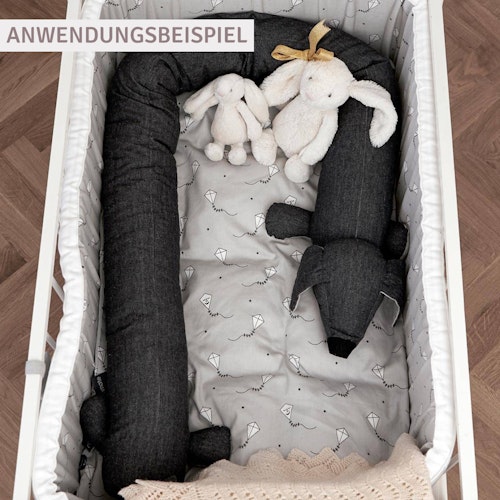 Nestchen Dackel 195 cm - braun