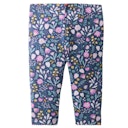 Vorschaubild Edle Rippe Leggings Blümchen