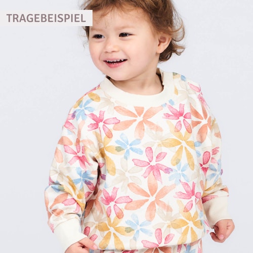 Pullover Sense Organics langarm Sweat Motiv