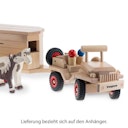 Vorschaubild Pferdeanhänger 32 cm Vollholz 3 - 8 Jahren