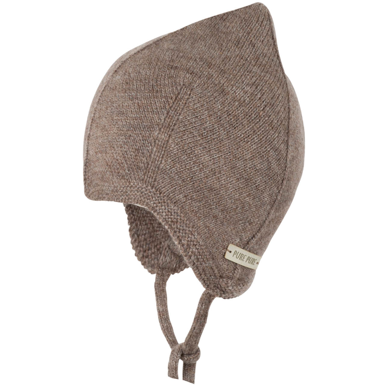 Warme Strickmütze Alpaka-Merino Woll Mix