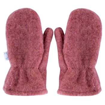 Fäustlinge Kinder Wollfleece altrosa