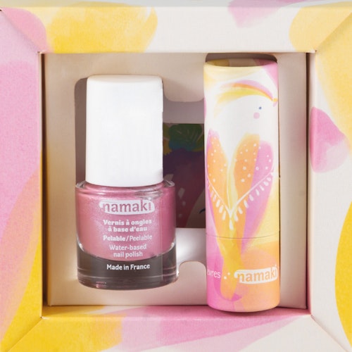 Kinderkosmetik 3er-Set Meise gelb