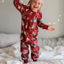 Vorschaubild Bambus Schlafanzug Reißverschluss Pettersson & Findus