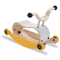 3in1 Rutschfahrzeug ab 9 Monate - Mini Flip weiß/gelb