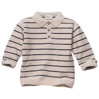 Edler Kragen Strickpullover