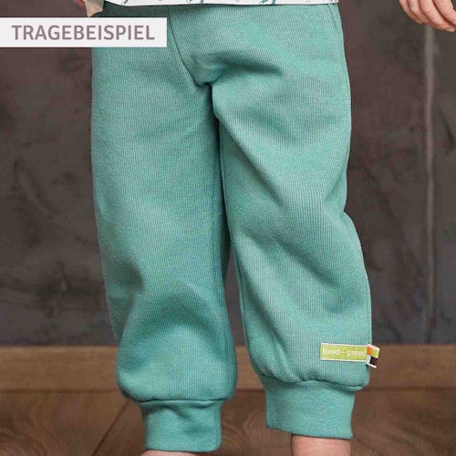 Strukturierte Hose Querrippe