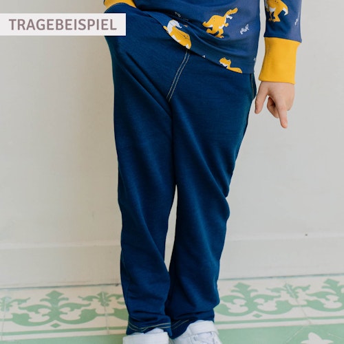 Lässige Denim Hose mit Kordelzug