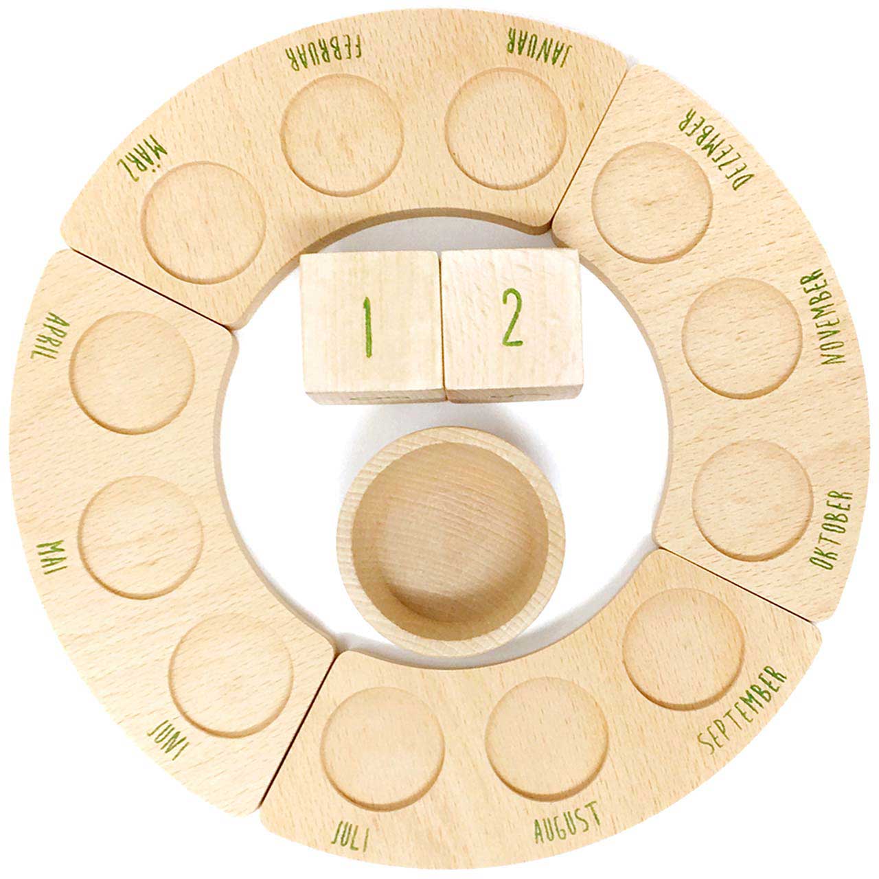 Jahreszeitenkalender für Kinder (ohne Grapat Nins®)