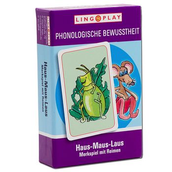 Haus-Maus-Laus, Dreierreime, Kartenspiel ab 5 Jahren