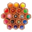 Vorschaubild 18 dicke Buntstifte im edlen Blechetui