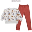 Vorschaubild Softe Uni Leggings