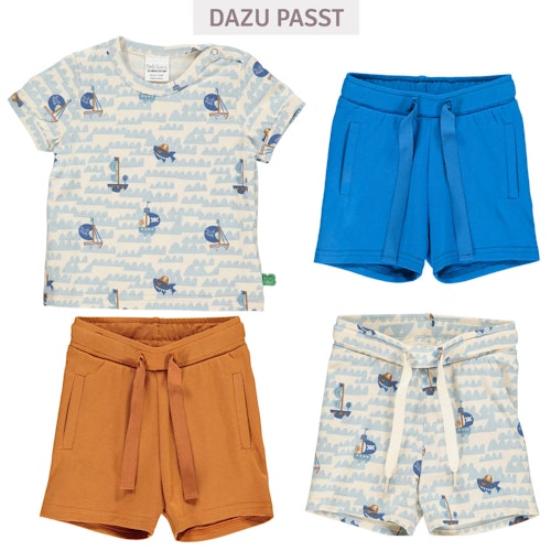 Kurzarm T-Shirt Tiergesicht