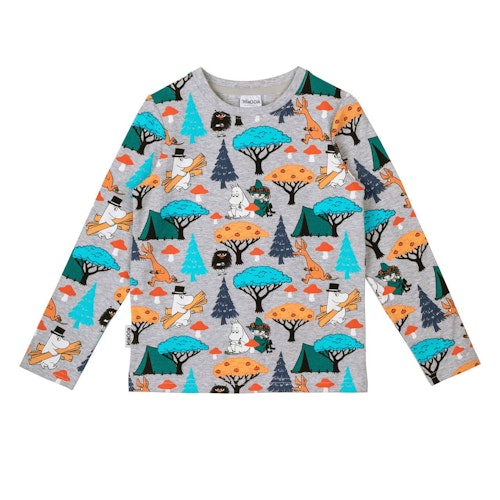 Langarmshirt Mumin-Motive