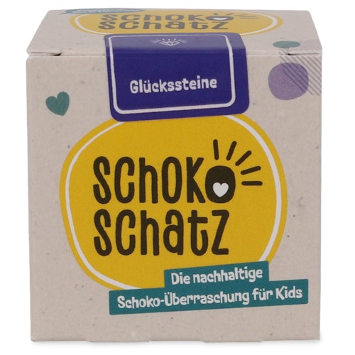 SchokoSchatz Vollmilch – Glücksstein Überraschung