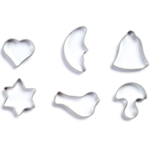 Ausstecher verschiedene Formen – 6-tlg. Set