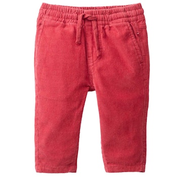 Robuste Feincord Hose koralle