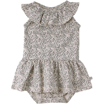 Body ohne Arm mit Röckchen Blümchen Design