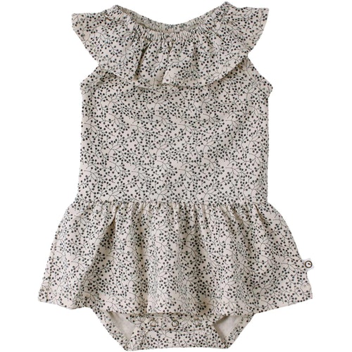 Body ohne Arm mit Röckchen Blümchen Design