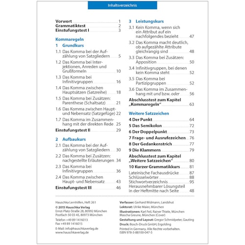 Deutsch Zeichensetzung Übungen ab 6. Klasse & Erwachsene