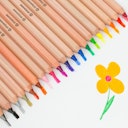 Vorschaubild 18 dicke Buntstifte im edlen Blechetui