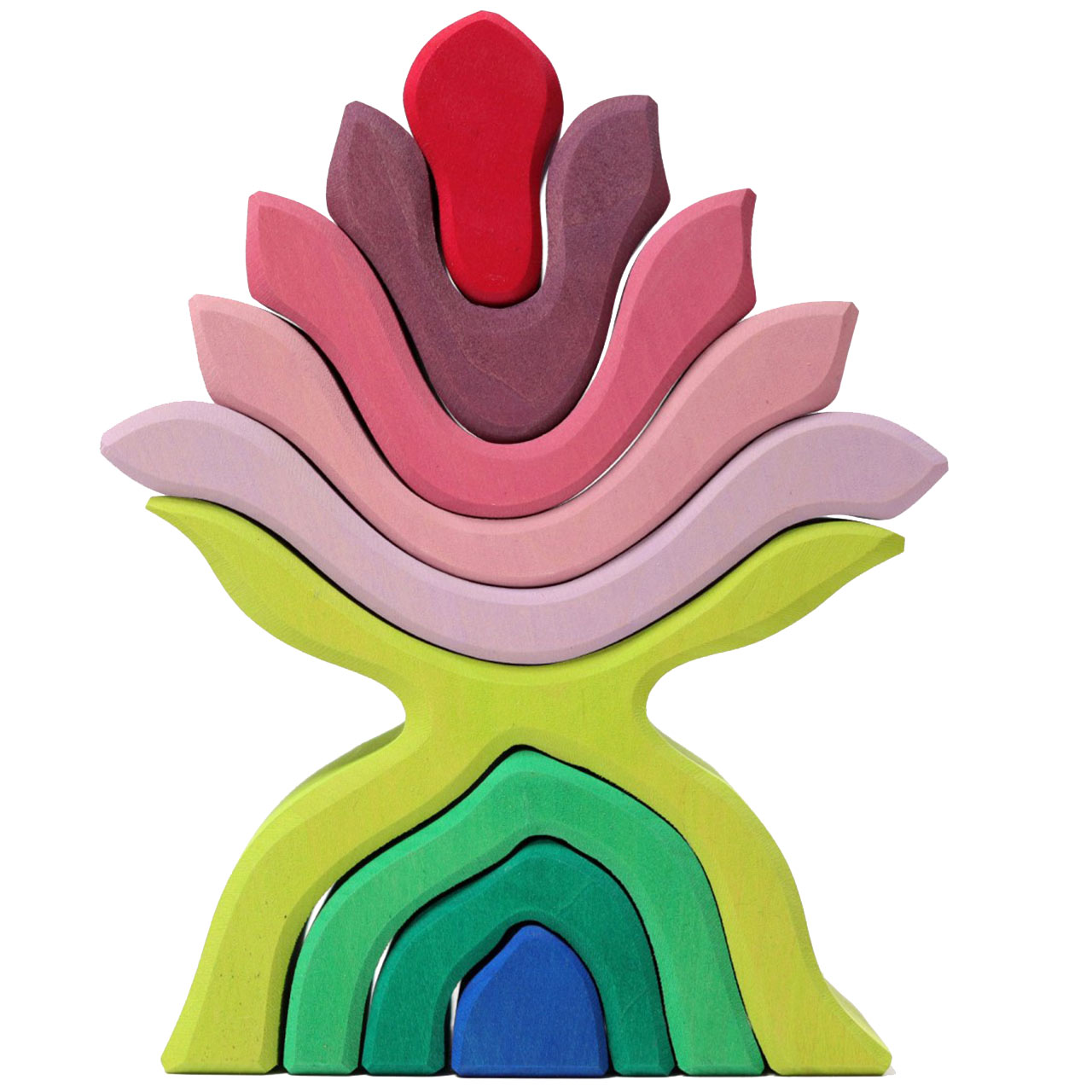 Blümchen 9 Holzteile ab 12 Monaten