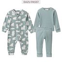 Vorschaubild Strampler People Wear Organic langarm Motiv